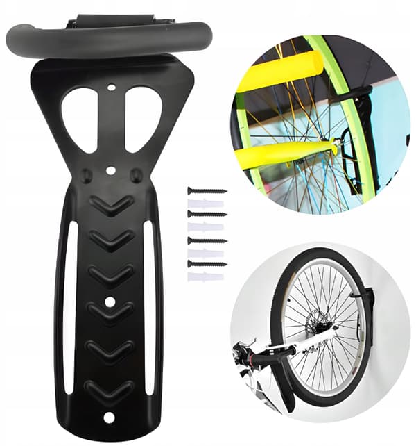 CYKELHÅLLARE VÄGGMONTERAD CYKELKROK 2-PACK STABILT