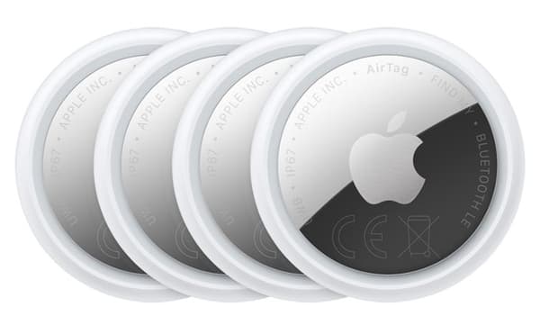 Tracker APPLE AirTag (2. gen., 2026) 4 stk. MFEA4ZM/A