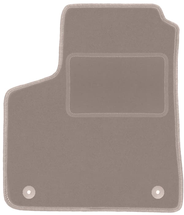 Førerens fløjlsmåtte til: Daewoo Tacuma minivan (2000-2011) beige