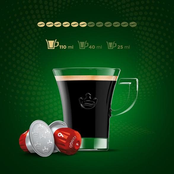 Jacobs Lungo 6 Classico kaffekapsler 10 portioner