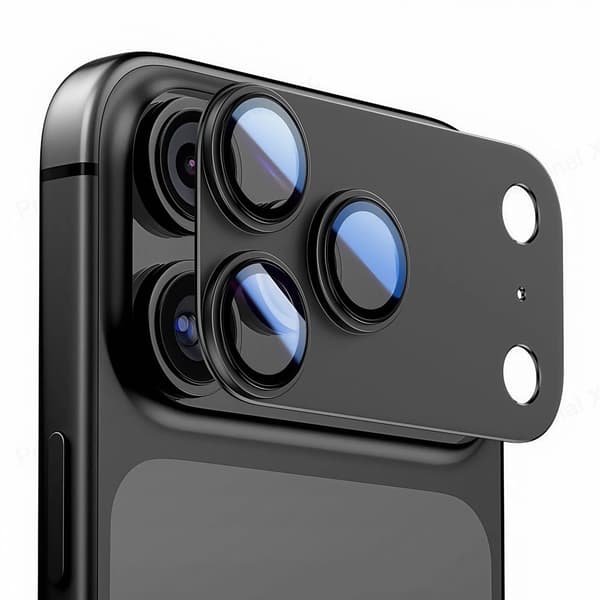 Tech-Protect Camfull Fit+ Kameraskydd för iPhone 17 Pro Max - Svart