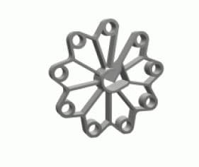 PLASTIK SKIVE PADIX 40/5-20 RING - SL S01281