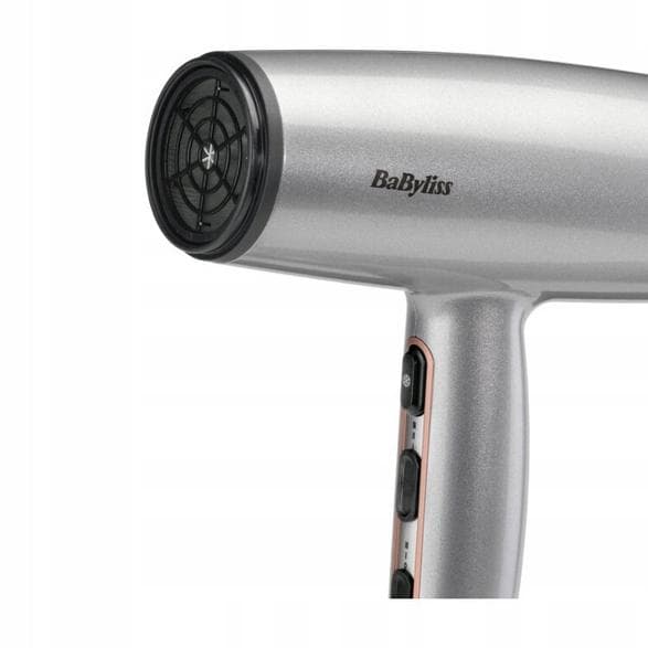 Babyliss D580DE hårtork – Silver, 2100 W