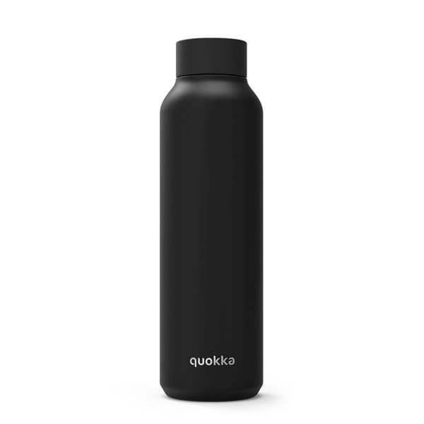 Quokka Solid - Termoflaske i rustfrit stål 630 ml (Jet Black)