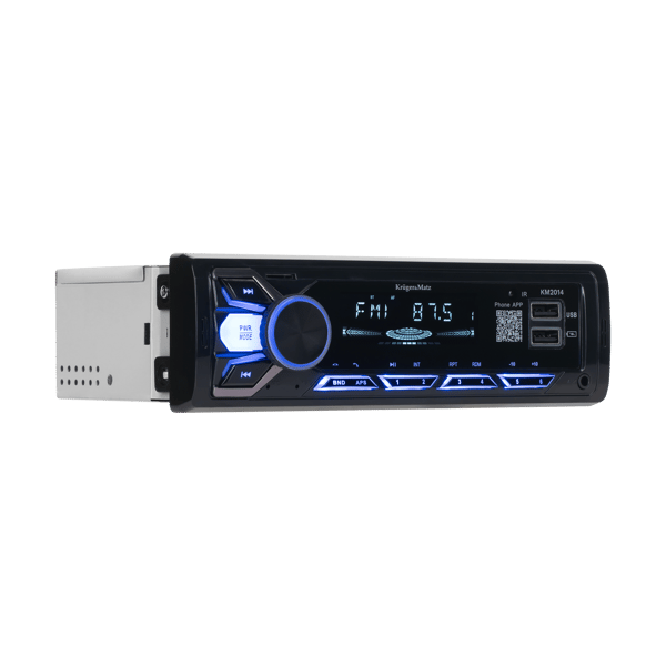 Radio samochodowe Bluetooth Kruger&Matz 1 DIN USB AUX Jack 3,5 mm