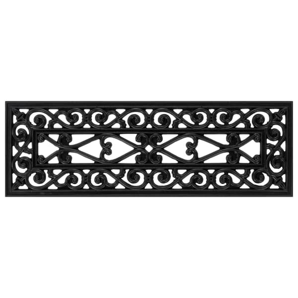 vidaXL Trappsteg, 10 st, 25x75 cm, gummi