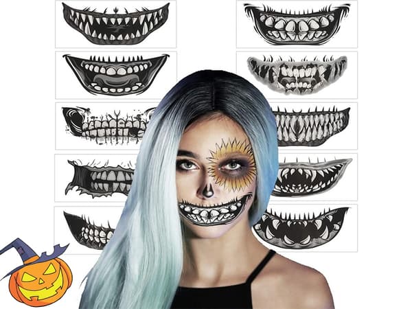 Halloween tatuointi 13x7 (10000)