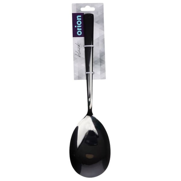 Sort stål salatske BLACK 25 cm
