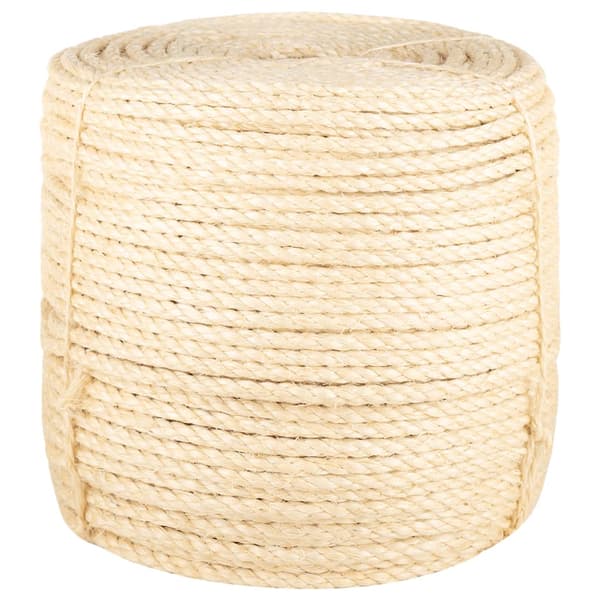 vidaXL-rep, 100 % sisal, 8 mm, 25 m