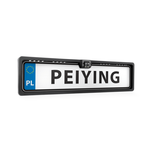 Bakkecamera i nummerpladeramme 12V HD Peiying