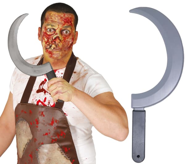 Kniv Segl Morder Slagter Halloween Kugle 44cm