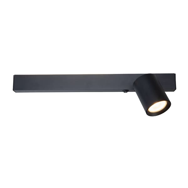 MAGNET LED VÆGLAMPE SORT MILAGRO ML1126