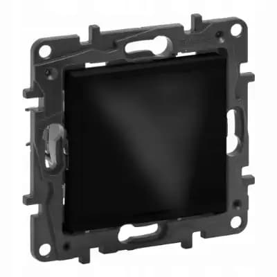Niloe Step modul svart kabelutgång 12 mm IP21