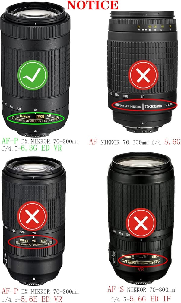 2X OBJEKTIIVIN SUOJA NIKONILLE