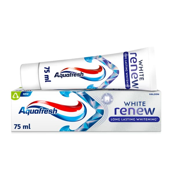 Aquafresh White Renewal långvarig 75ml