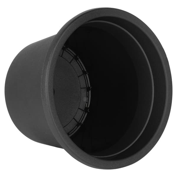 plastik havepotte sort rund 27,5 cm
