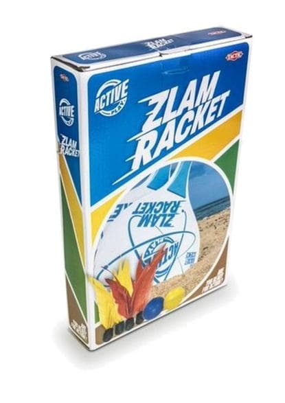 Ulkopeli TACTIC Active Play Zlam Racket - mailat sulkapeleillä ja palloilla