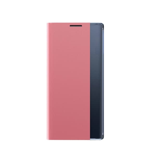 Nyt Sleep Cover med klap og stativ til iPhone 16e - pink