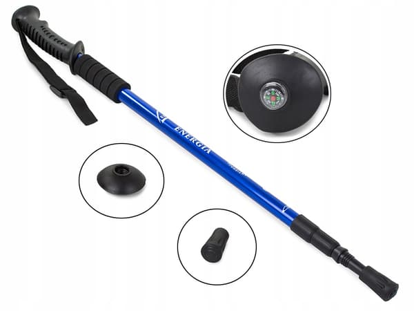 Nordisk gångstav 011 blå 60 cm