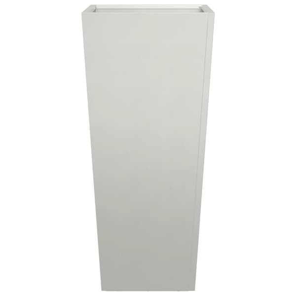 vidaXL haveplantekasser, 2 stk., 35x35x75 cm, rustfrit stål