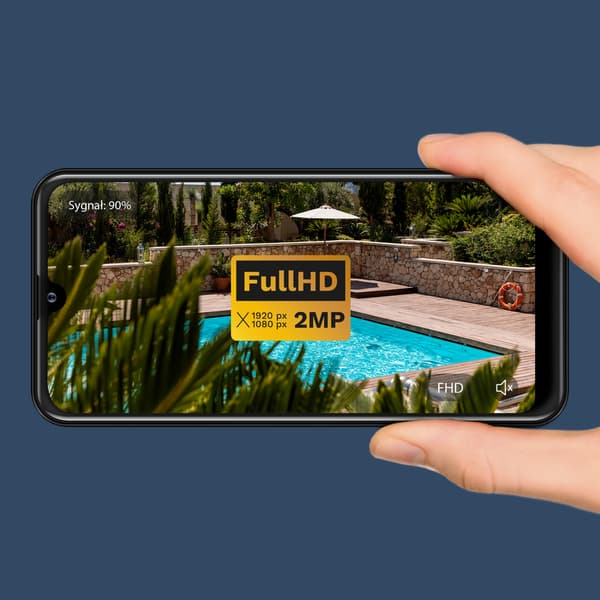 Kruger ja Matz Connect C90 Solar ulkokamera Wi-Fi