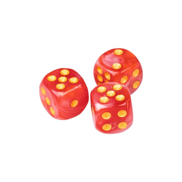 D6 1,6 cm RPG Ork Bacon Sekssidede terninger
