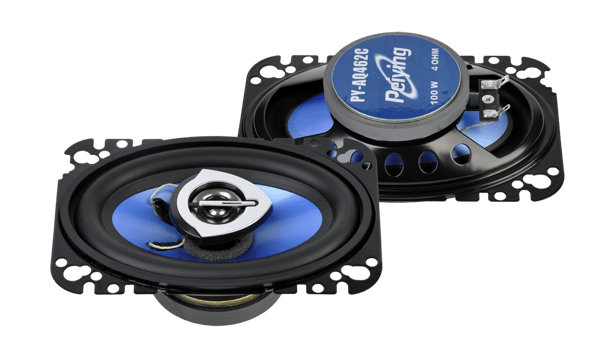 Peiying bilhögtalare 4"x6" 100W 4 Ohm