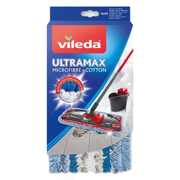 Vileda Ultramax Micro ja Puuvilla täyttö