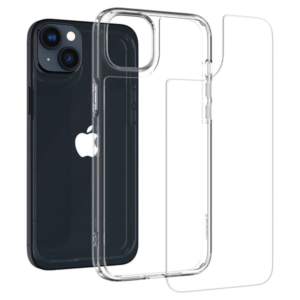 Spigen Quartz Hybrid - Etui til iPhone 15 Plus / iPhone 14 Plus (Klar)