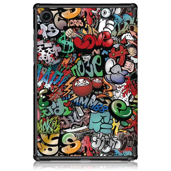 Grafisk cover til Galaxy Tab S6 Lite 22/24 - Graffiti