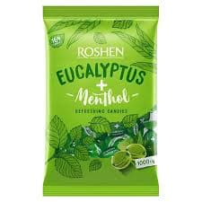 MENTOL EUKALYPTUSGODIS 1 KG ROSHEN FÖRPACKNING