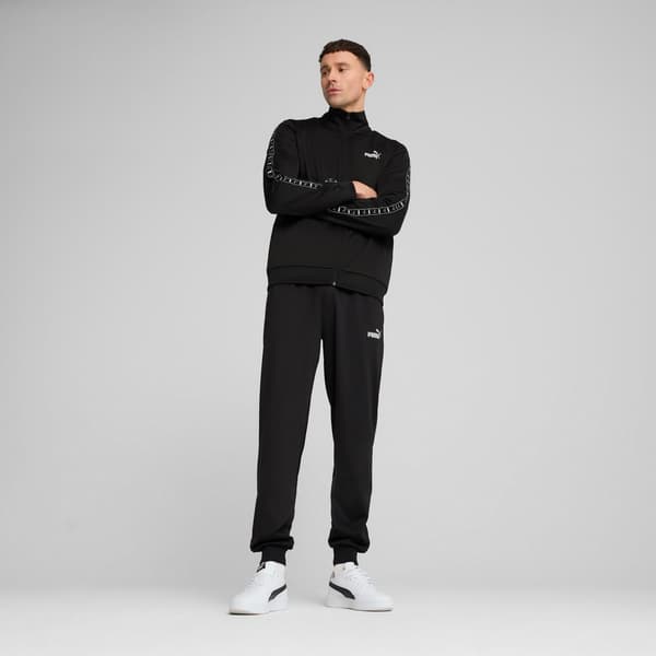 Puma POLY TAPE herre træningssæt sort 68485301 r S