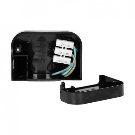 BEVÆGELSESSENSOR 180° IP44 1200W SORT - ON-CR-201/B