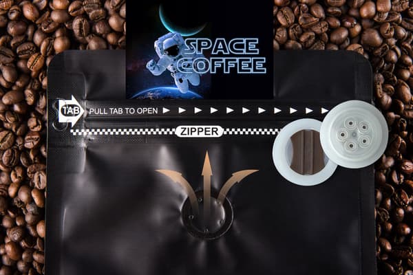 Nyrostade kaffebönor Space Coffee 1 kg