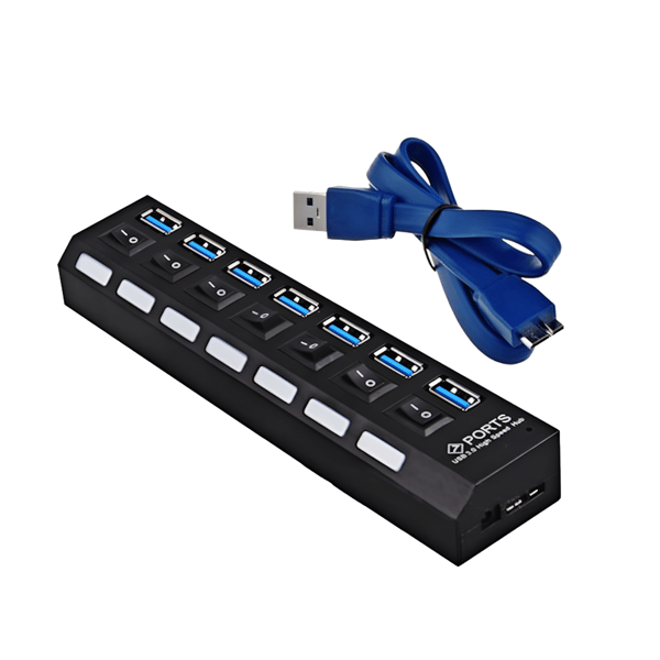 7-port USB 3.0 Hub 1x7 5 Gbps