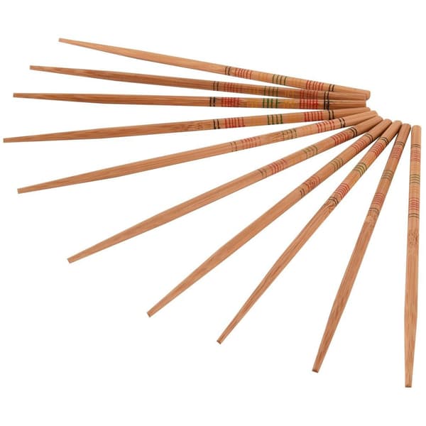Bambuspinde til sushi 22,5 cm 10 stk.