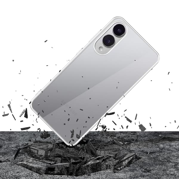 Samsung Galaxy S25 Edge - 3mk Gennemsigtigt Etui