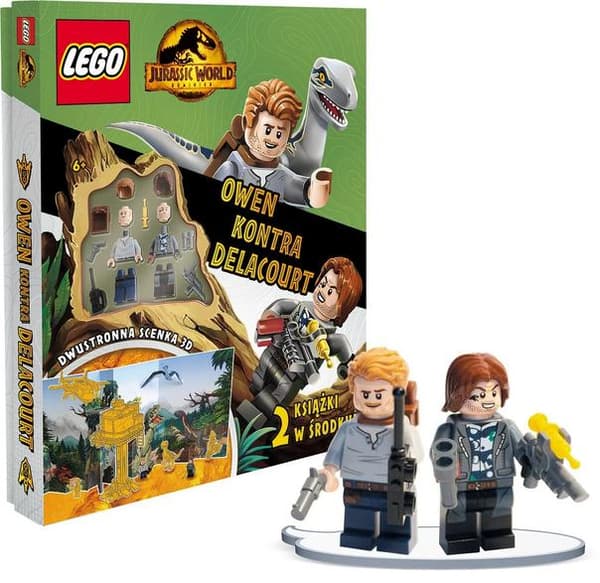 LEGO Jurassic World: Owen vs. Delacourt-bogen