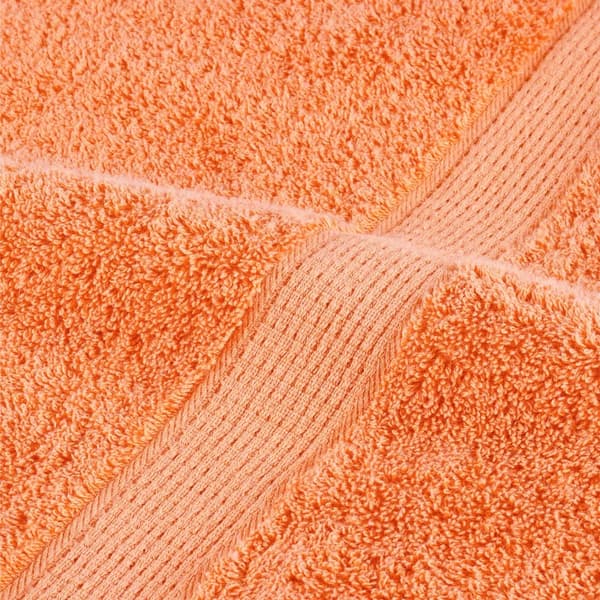 vidaXL Premium Håndklæder SOLUND 2 stk Orange, 100x200 cm