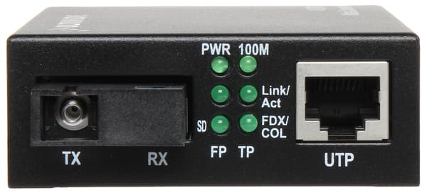 SINGLE-MODE MEDIECONVERTER SÆT TXRX M-207M ULTIMODE