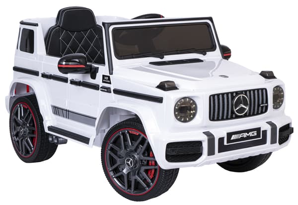 Elbil för barn MERCEDES AMG G63 vit