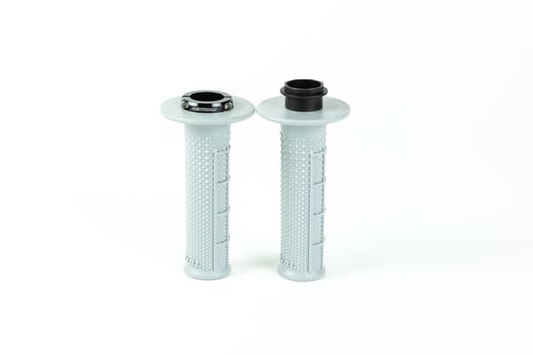 RENTHAL MX GRIPS ORIGINAL LOCK-ON SOFT (TAPERED) LYS GRÅ