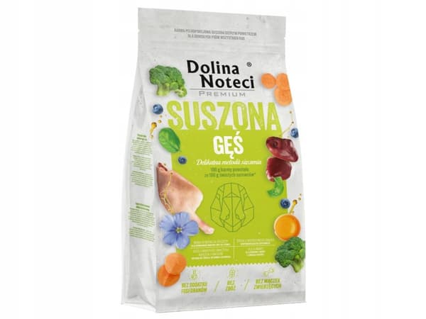 Dolina Noteci Premium torrfoder för hundar, gås, 9 kg