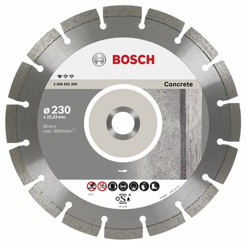 BOSCH DIAMANTKLING 230x22 SEGMENTERET BETON