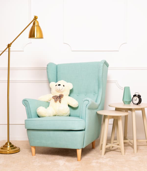 Teddy Classico 70cm - vit