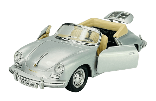 WELLY PORSCHE 356B SØLV 1:24 29390