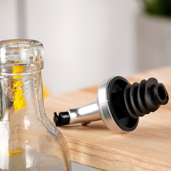 Glasflaske til olie og eddike med dispenser 250 ml