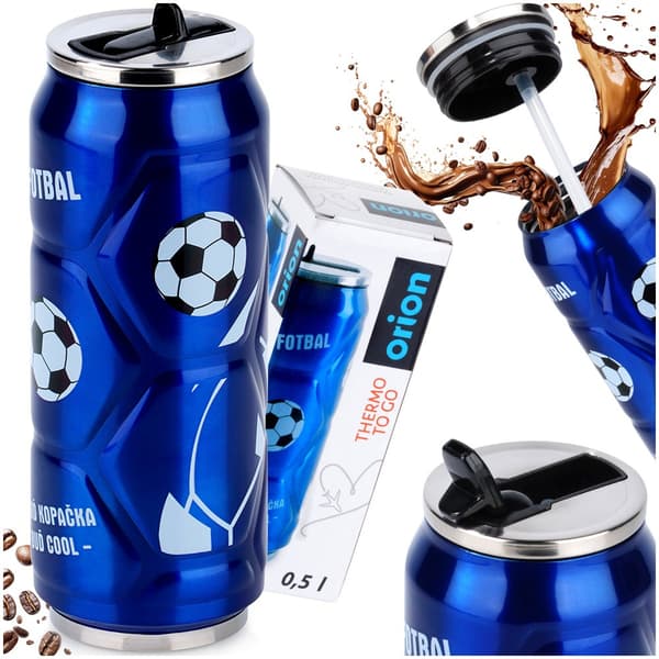 Termosmuki tölkki pallo sininen 500 ml