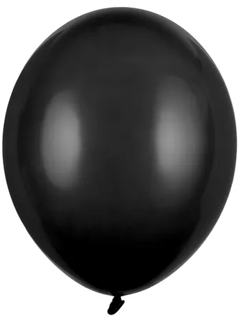 Balony Strong 27 cm pastellinmusta 50 kpl.