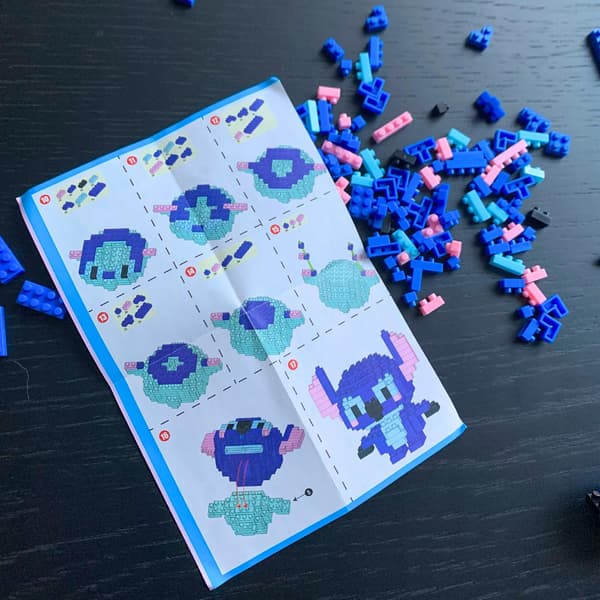 Rakennuspalikkasarja Lilo ja Stitch Lahja 161 palaa